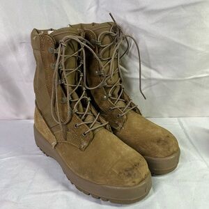 BELLEVILLE Desert Tan Suede Combat Military Boots AHWC 6.0 R 18-D-1001 Men’s